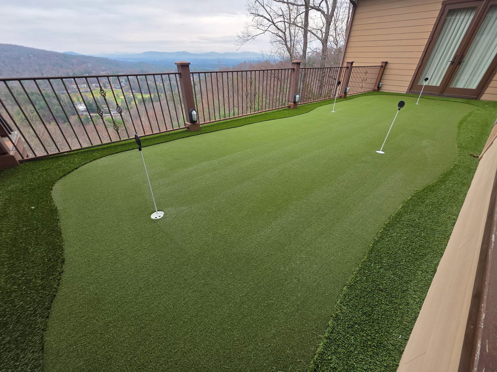 Residential putting green NC