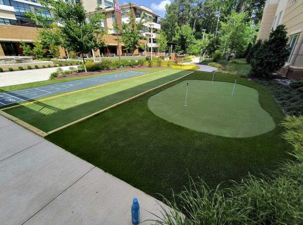 Tour Greens certified putting green Carolina