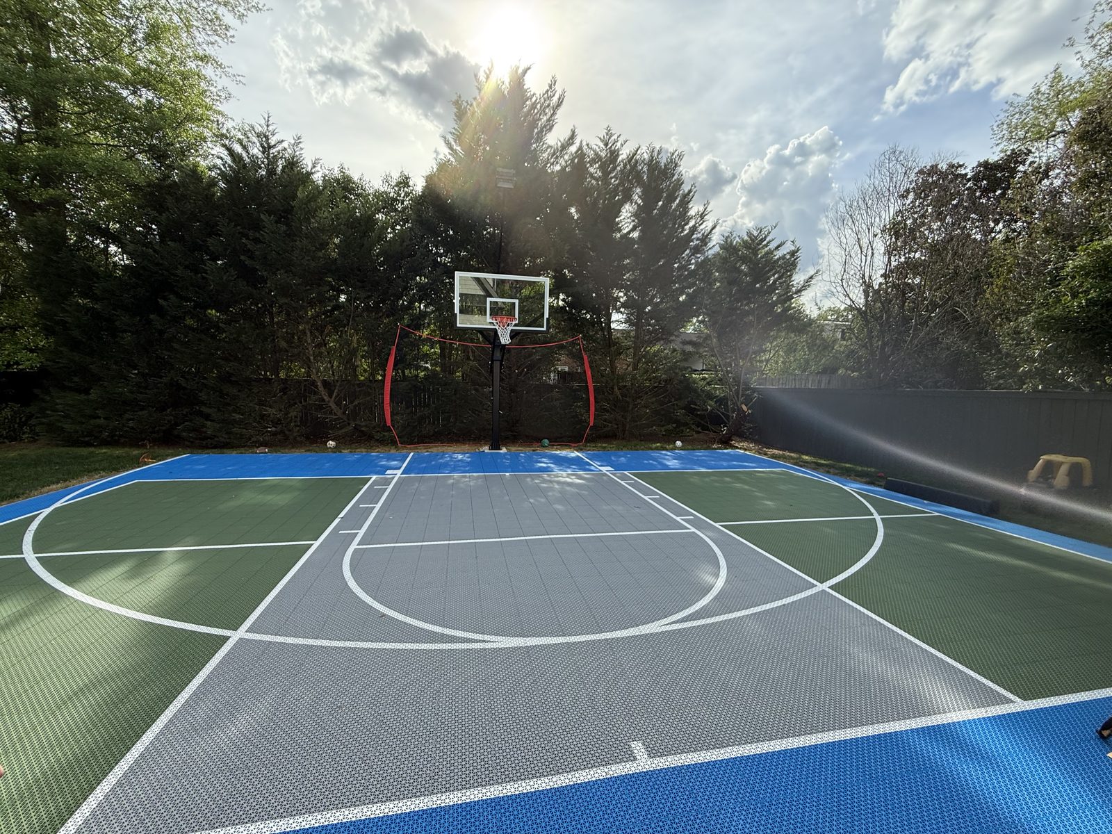 VersaCourt tile multi-sport court Carolina