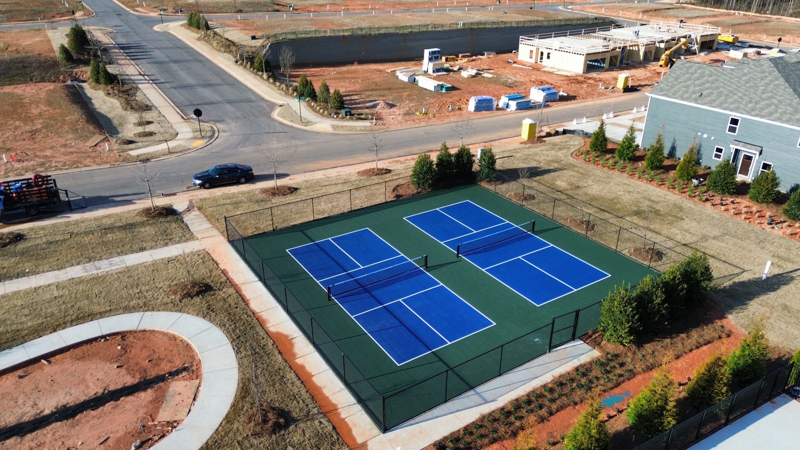 Custom pickleball court Carolina